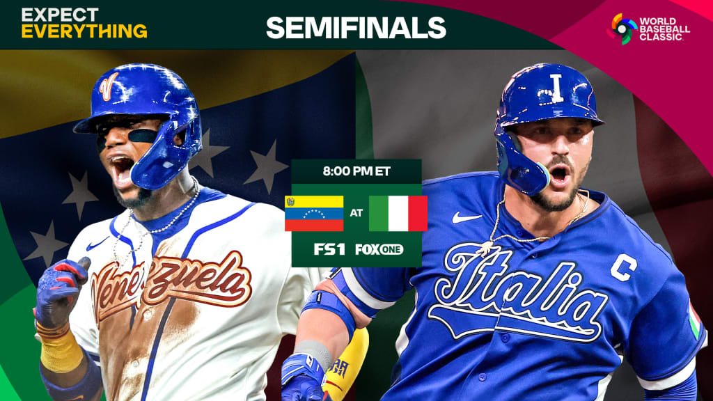 Watch the World Baseball Classic semifinals on FS1