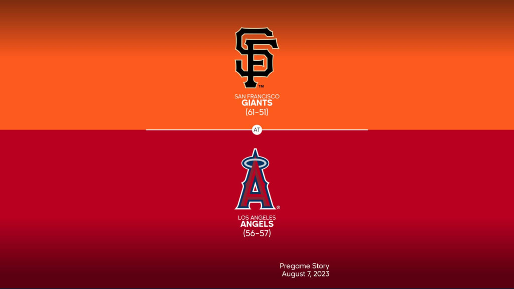 San Francisco Giants at Los Angeles Angels Preview - 08/07/2023