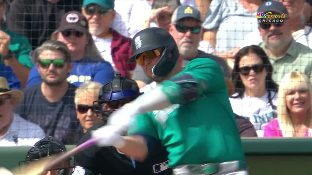 Ty France lines a double