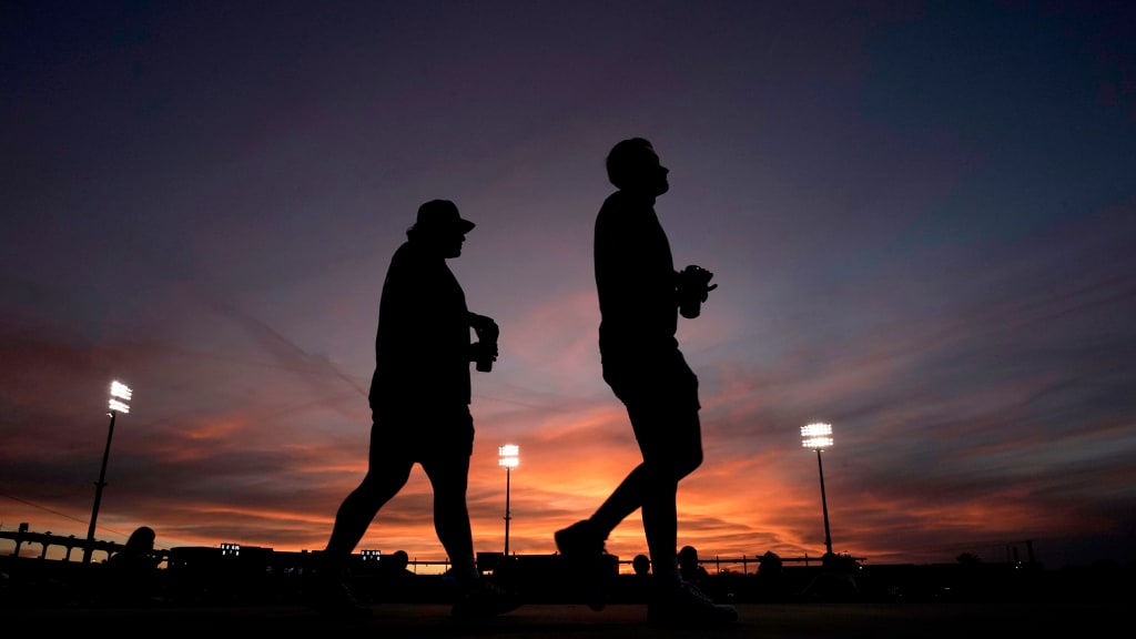 MLB Spring Training 2026 pitchers and catchers workouts