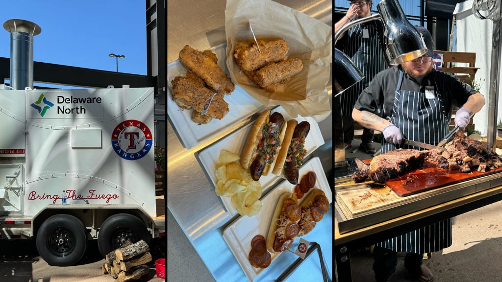 Texas Rangers unveil new food offered at Globe Life Field