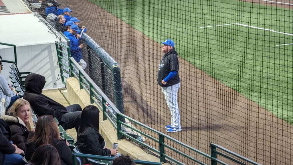 Thunderbolts interim manager Toby Hall before the home opener
