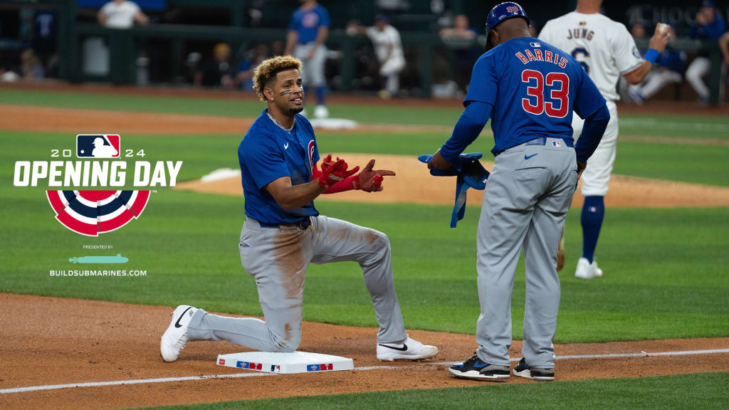 LIVE: Cubs locked in Opening Day clash with reigning champs