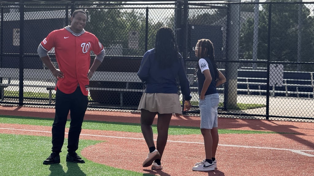Gray has maintained his role as player ambassador at the Nationals Youth Baseball Academy.