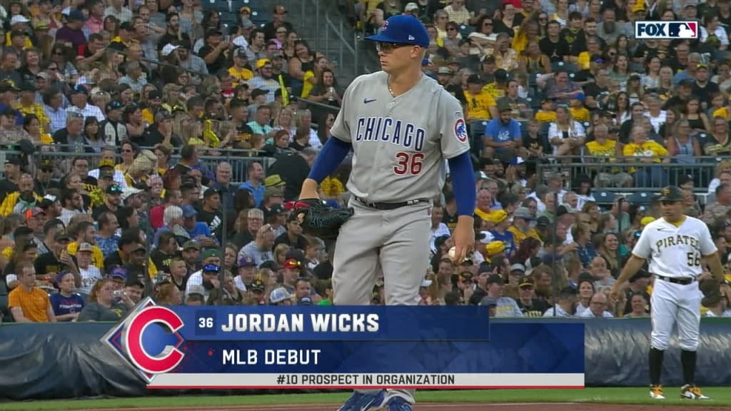Cubs left-hander Jordan Wicks 'ready for the moment' in major-league debut,  retires 15 straight in victory vs. Pirates - Chicago Sun-Times