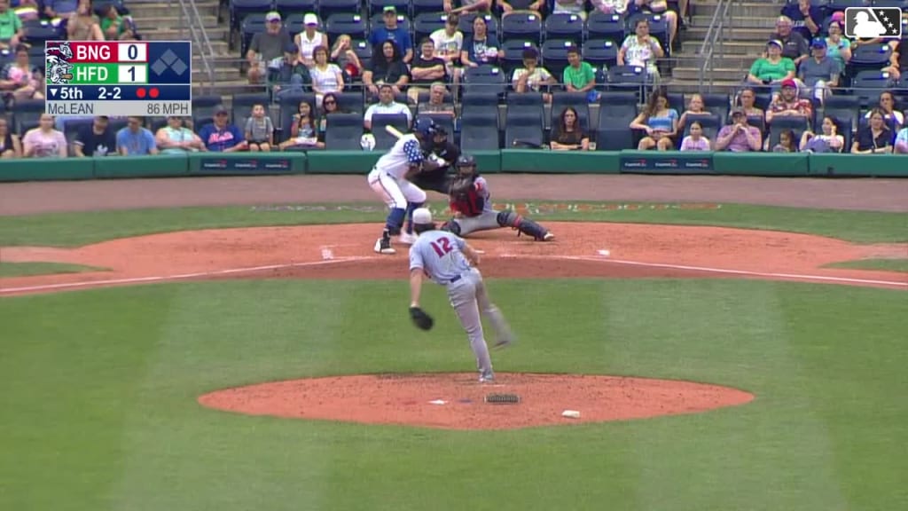 Nolan McLean's fifth strikeout