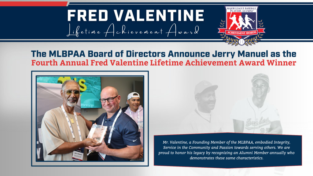 Manuel wins Fred Valentine Lifetime Achievement Award