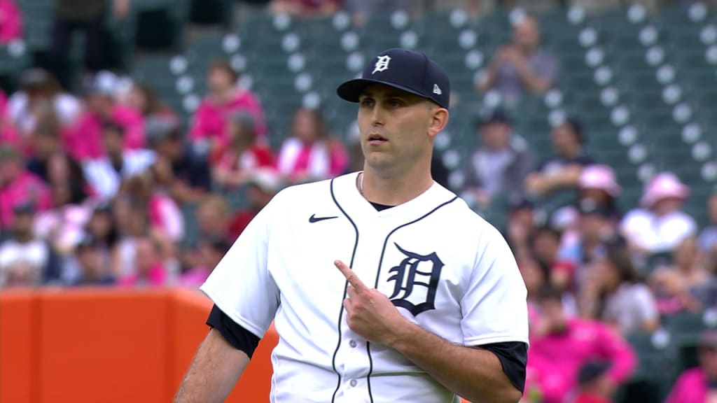 DETROIT, MI - JUNE 10: Detroit Tigers Pitcher Matthew Boyd (48) pitching  during the game between Arizona Diamondbacks and Detroit Tigers on June 10,  2023 at Comerica Park in Detroit, MI (Photo