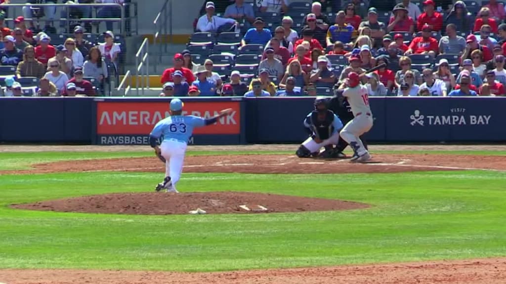 Edwin Uceta strikes out the side