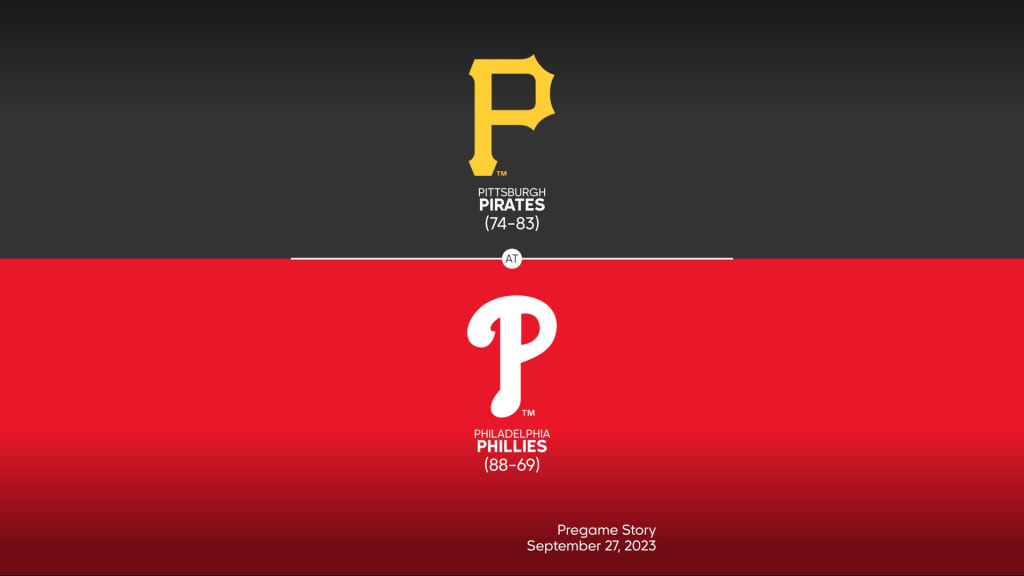 Pirates vs. Phillies Probable Starting Pitching - September 27