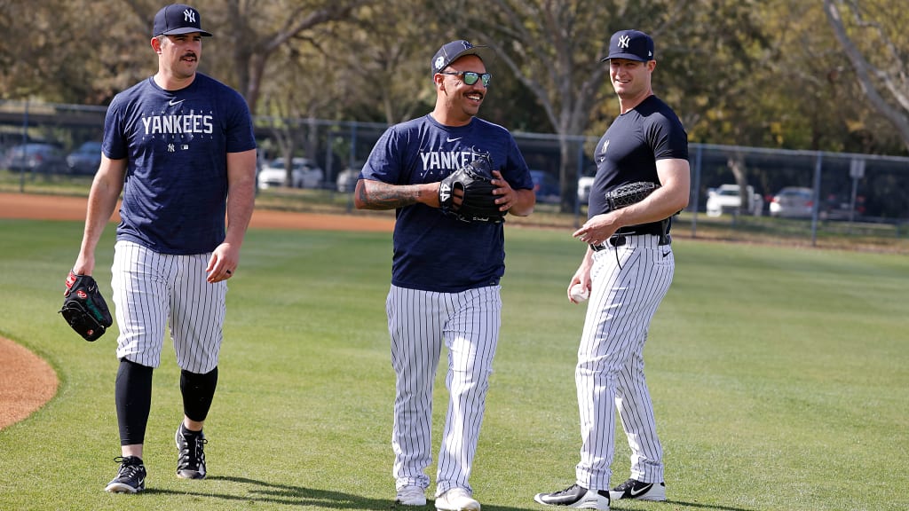 As if it’s not hard enough for opposing teams to face a Yankees lineup that includes such studs as Aaron Judge and Giancarlo Stanton, to name just two, Rodón joins Nestor Cortes (center) and Gerrit Cole (right) in what should be a fearsome Yankees rotation down the stretch. “His tenacity inspires the rest of the guys in the rotation, including me,” Cole said. (Photo Credit: New York Yankees)