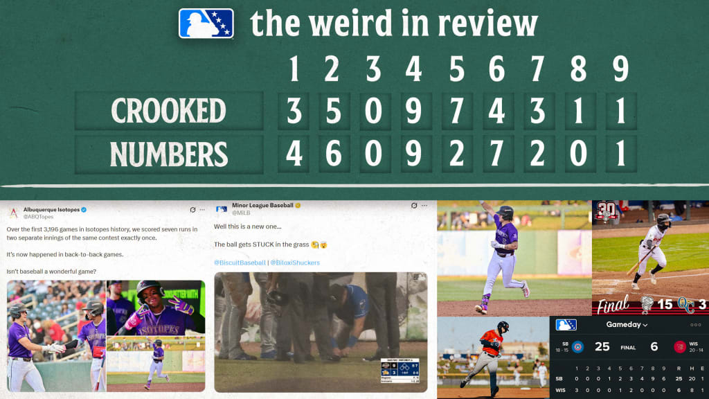 From mound meltdowns to a freaky homer, let's get weird