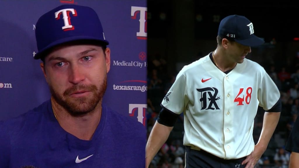Corey Seager removed from Rangers game vs. Dodgers after awkward slide