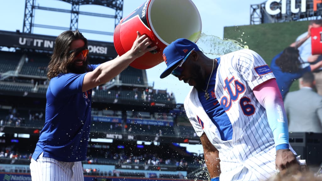 Starling Marte on walk-off hit, Mets fans