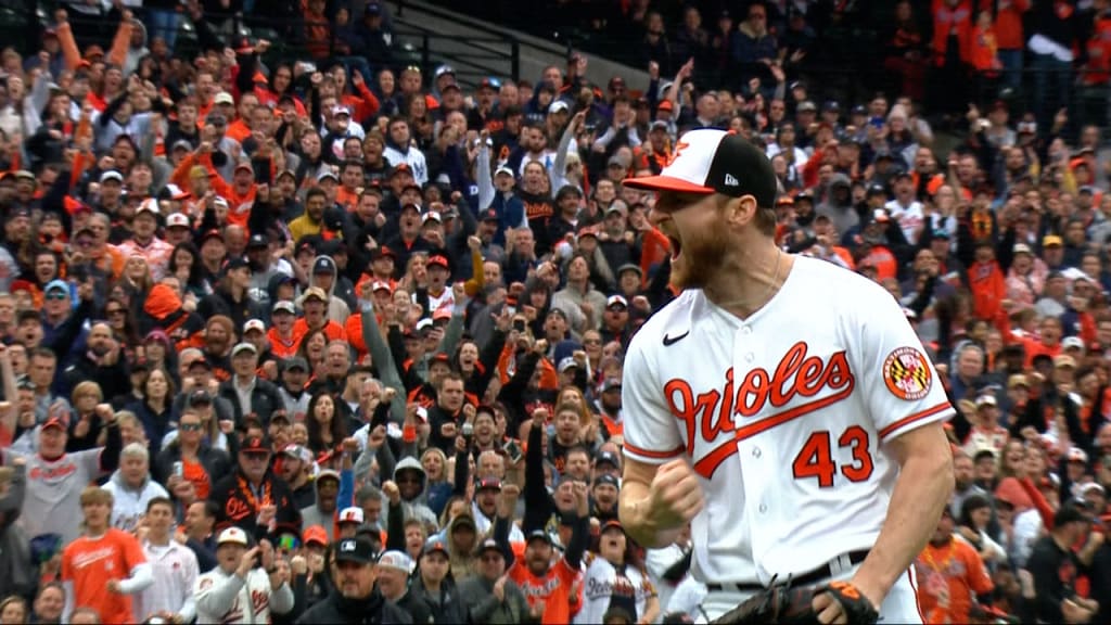 Orioles wear special Baltimore jersey in first game back home