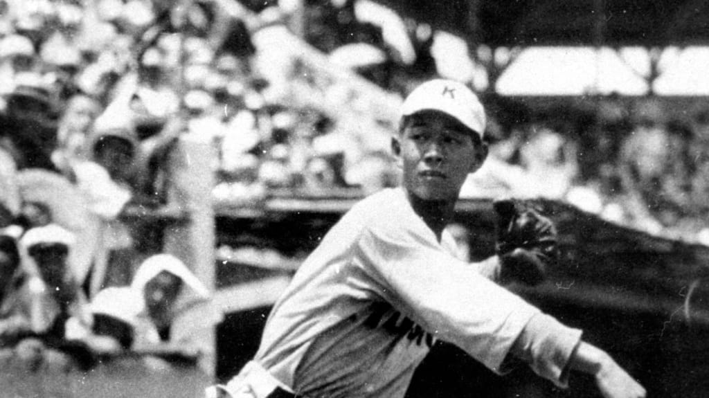 1934年日米野球記録とベーブルース当時新聞記事額沢村栄治スタルヒン記載大谷翔平 レア1934年日米野球ベーブルース当時新聞記事額装沢村栄治