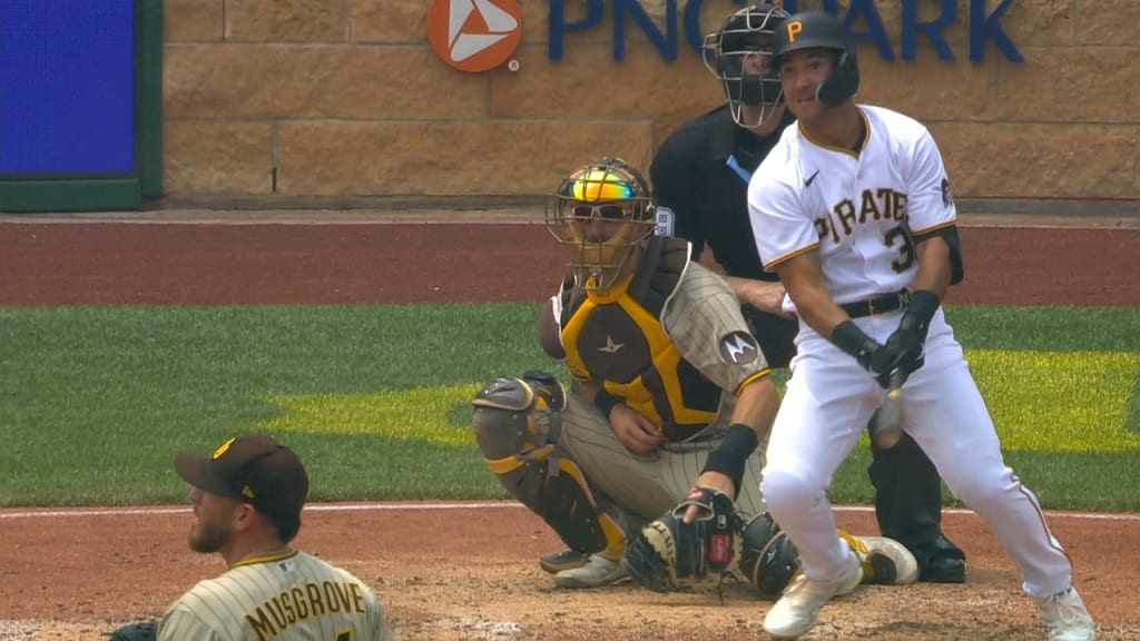 Pirates rookie Henry Davis enjoys the moment after hitting 1st major league  home run