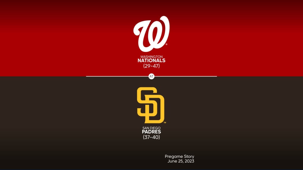 San Diego Padres vs Washington Nationals GAME [TODAY] June 25