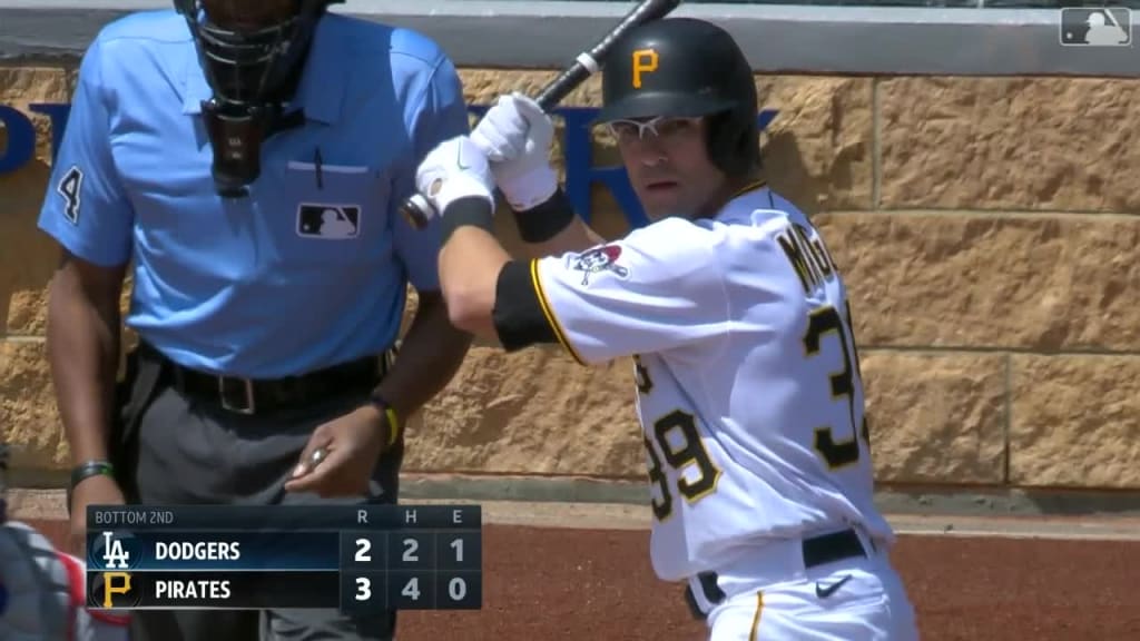 Pirates send Drew Maggi back to minors, but not before first MLB hit