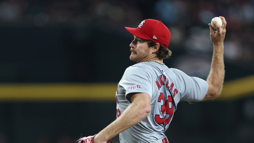 Miles Mikolas K's three across 4 2/3 innings 