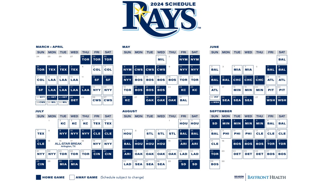 Tampa Bay Rays Tickets 2023 MLB Tickets Schedule Oggsync