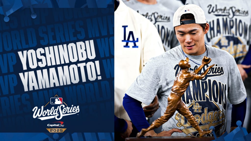 Yoshinobu Yamamoto wins 2025 World Series MVP