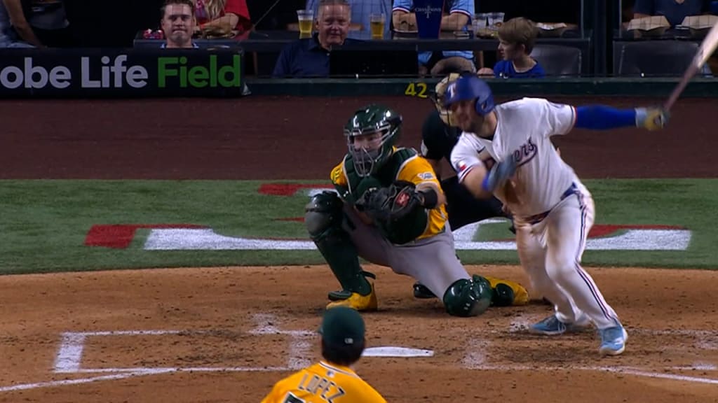 Jake Burger's RBI single
