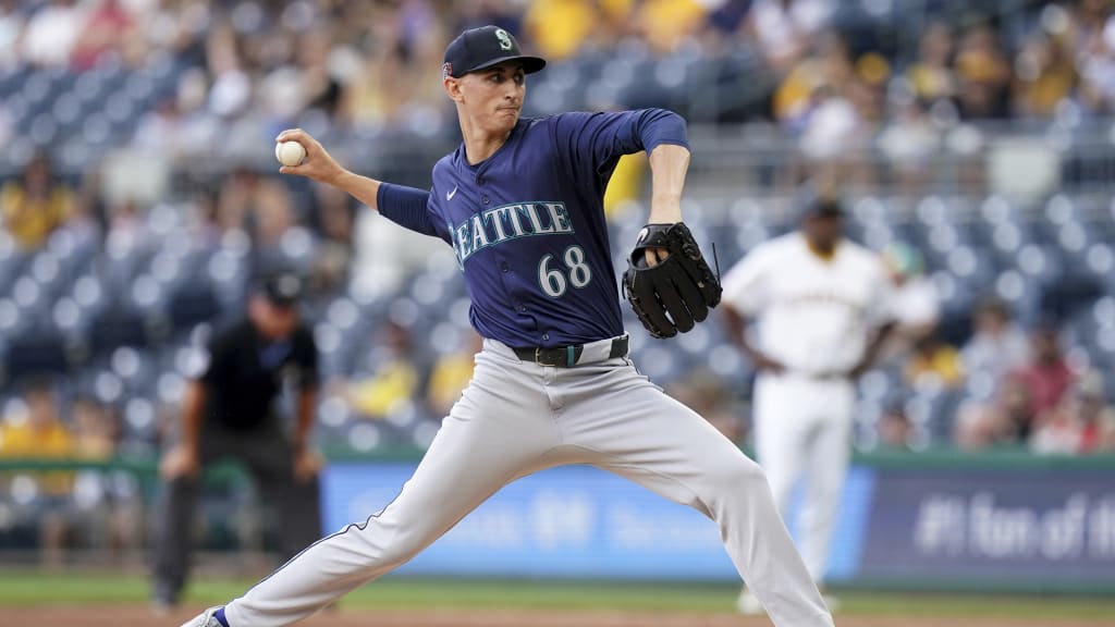 George Kirby strikes out five in six frames