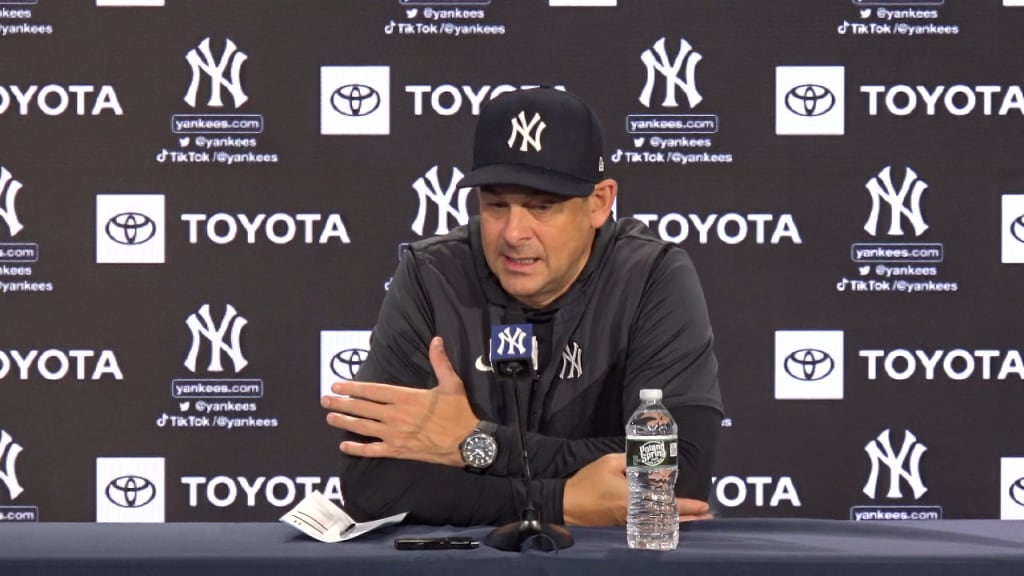 Aaron Boone: The league has closed the gap on us : r/NYYankees