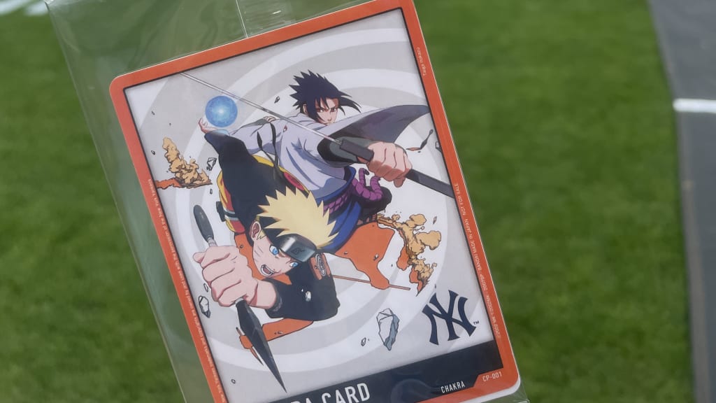 アニメ「NARUTO」がヤンキースタジアムを席巻 限定カードにラーメン