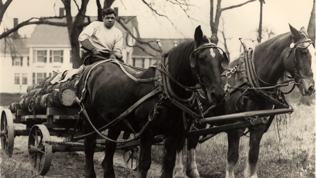 Babe Ruth had work to do in order to repair his image and his standing with the fans following a tumultuous 1922 season. He spent the offseason on his Sudbury, Mass., farm chopping wood and refraining from alcohol in an effort to be in the best shape of his life for the opening of Yankee Stadium. It paid off, as he bookended his 1923 MVP season with home runs on Opening Day and in the World Series clincher.