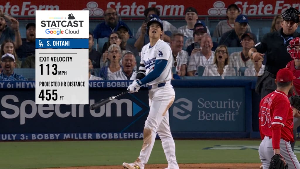 Shohei Ohtani homers in his first game vs. Angels