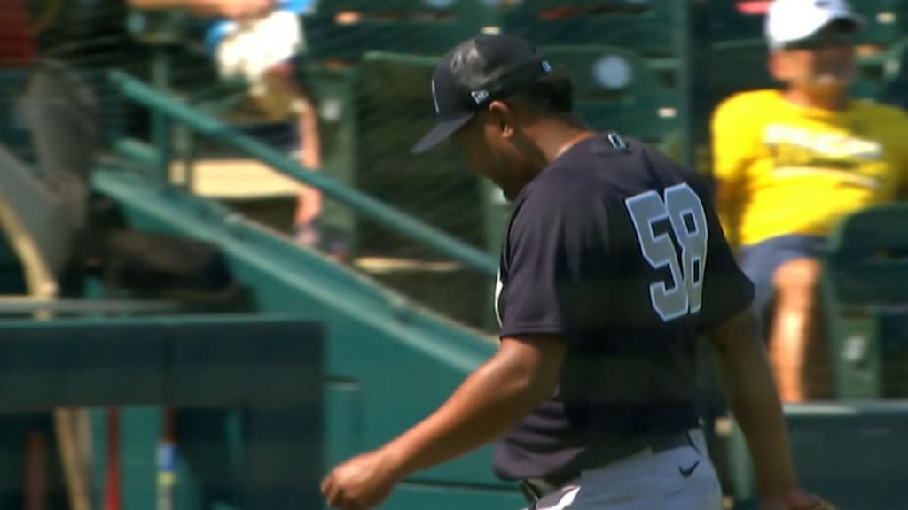 Yankees' Wandy Peralta takes advantage of MLB pitch clock, strikes