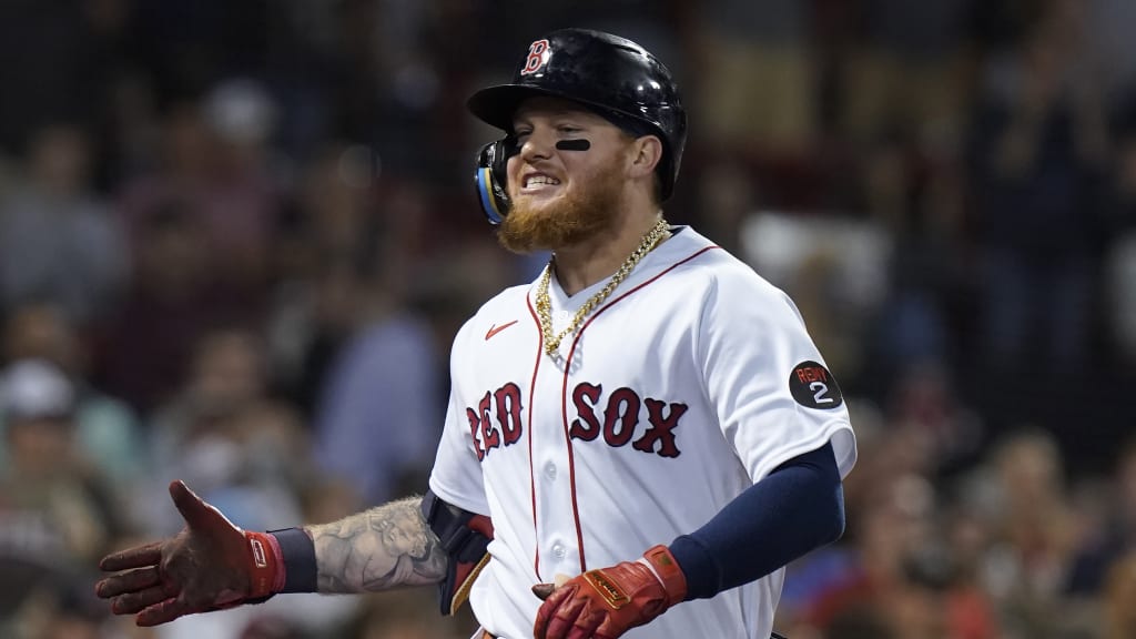 News Photo : Alex Verdugo of the Boston Red Sox in action