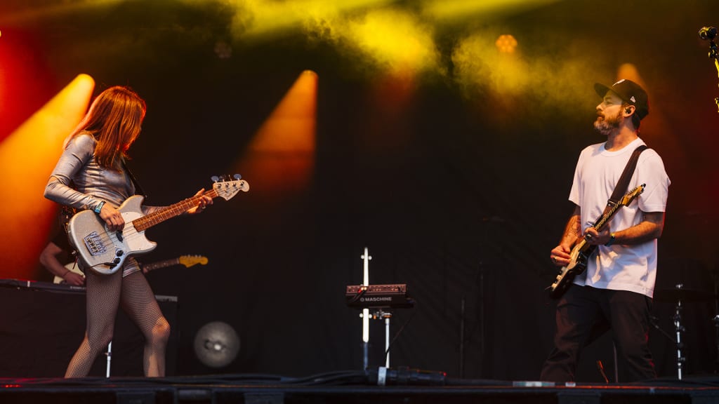 Phantogram (Photo by Charles Reagan for Innings Festival)