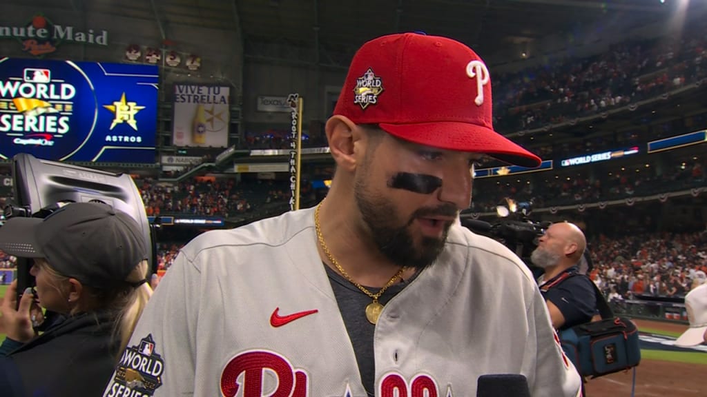Nick Castellanos' catch saves World Series Game 1