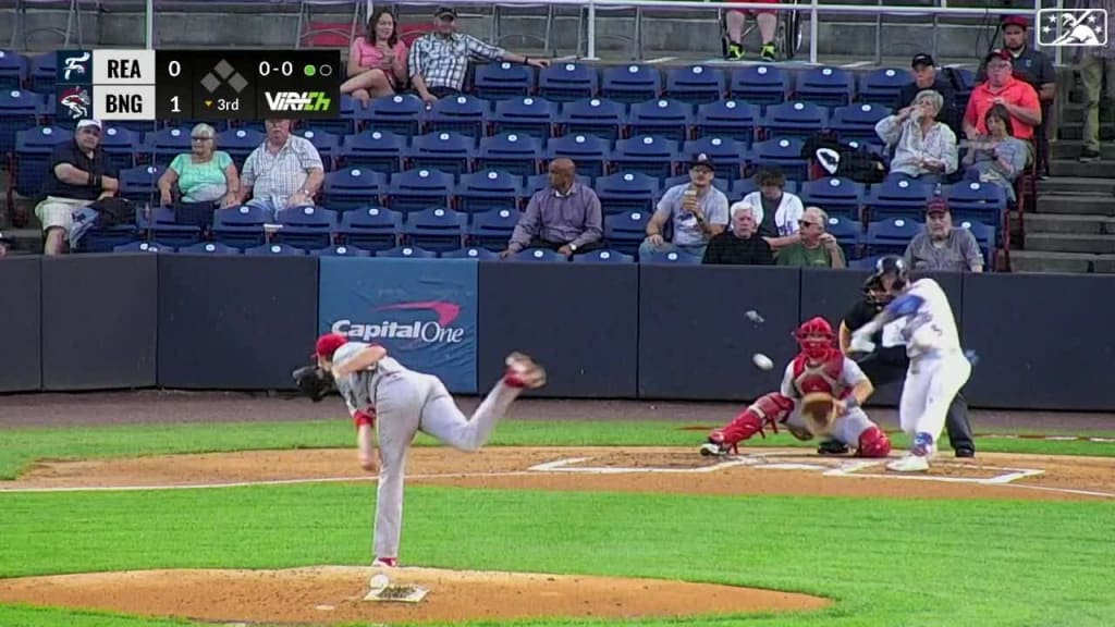 Jett Williams' first Double-A hit