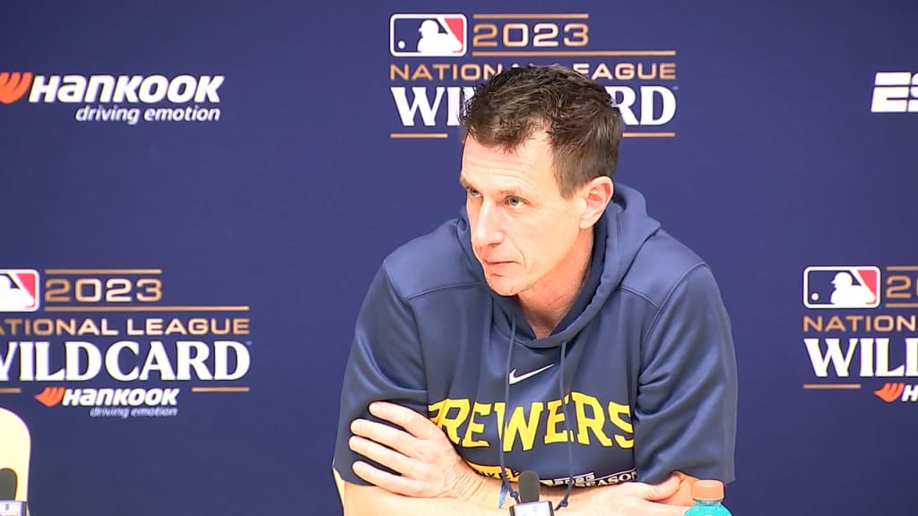 Tyrone Taylor homers in Brewers' Wild Card Series Game 1 loss