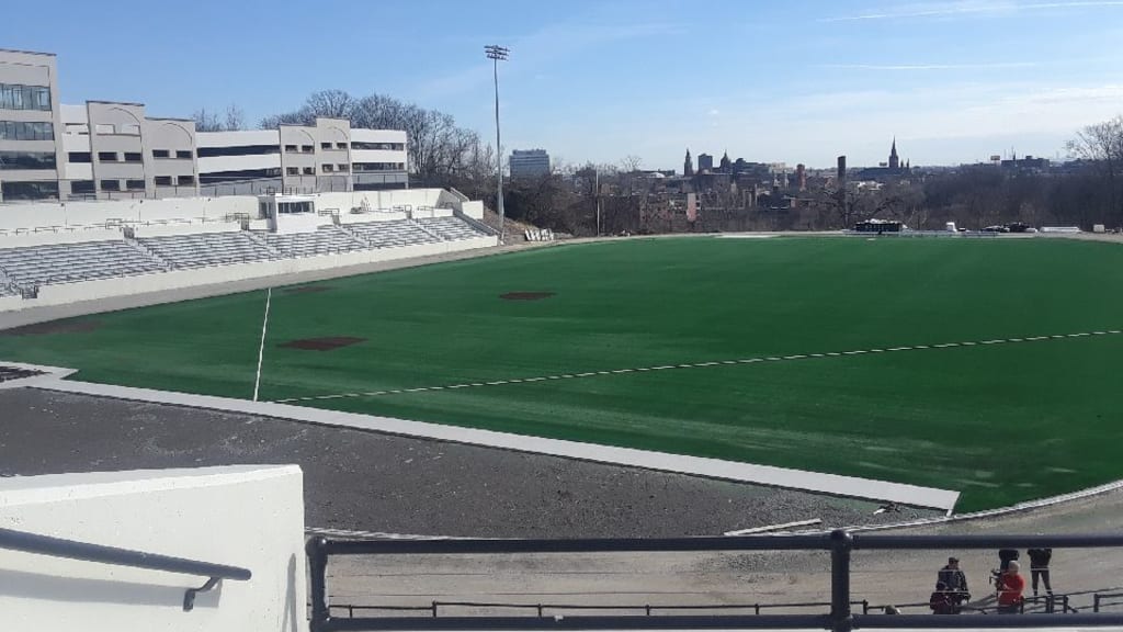 One of the two remaining Negro League stadiums still standing is