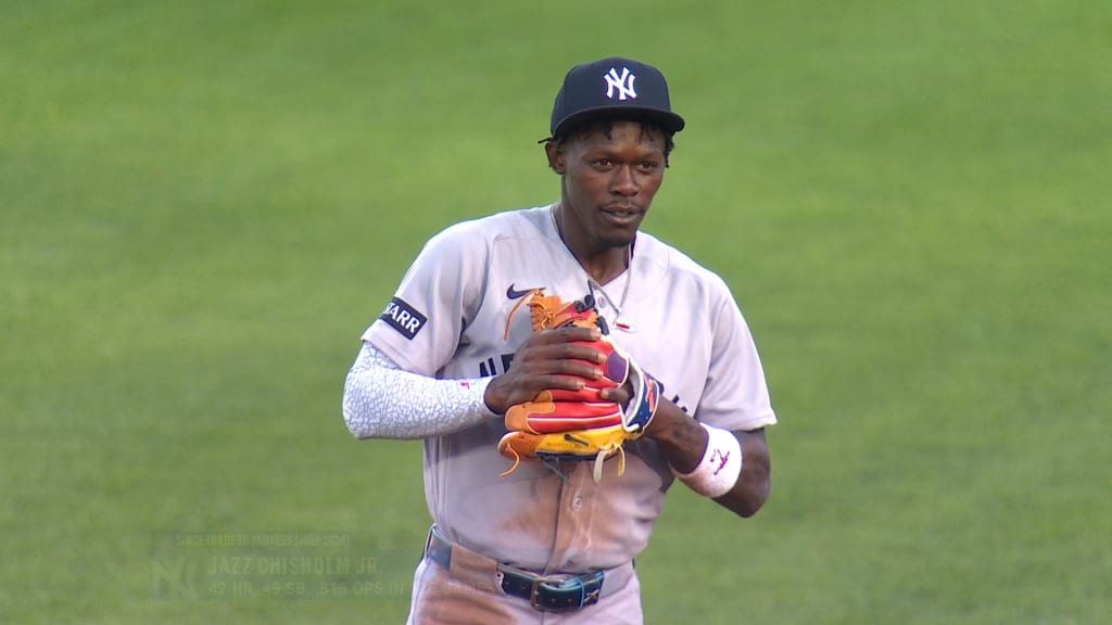 Jazz Chisholm Jr. wears One Piece gear on Opening Night