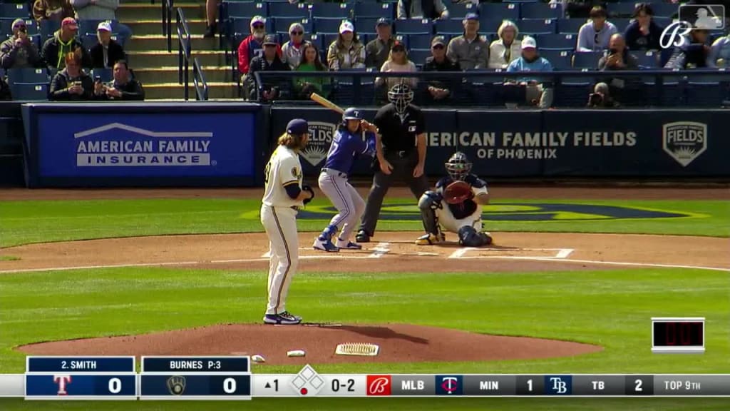 Burnes strikes out a pair