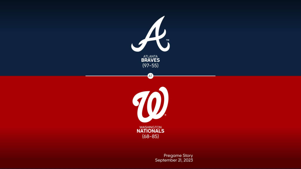 Washington Nationals Series Preview: Potentially decisive road trip starts  against Atlanta Braves - Federal Baseball