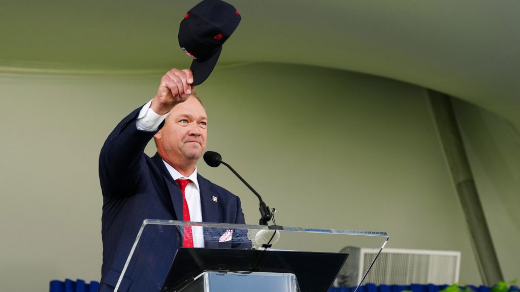 Scott Rolen gives family focused Hall of Fame speech