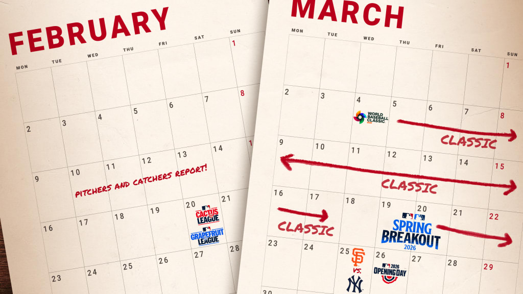 With February comes baseball! Here's what's on deck