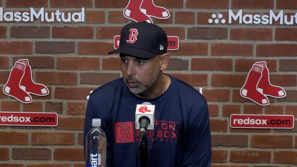 Alex Cora talks Red Sox's 7-5 loss to Orioles