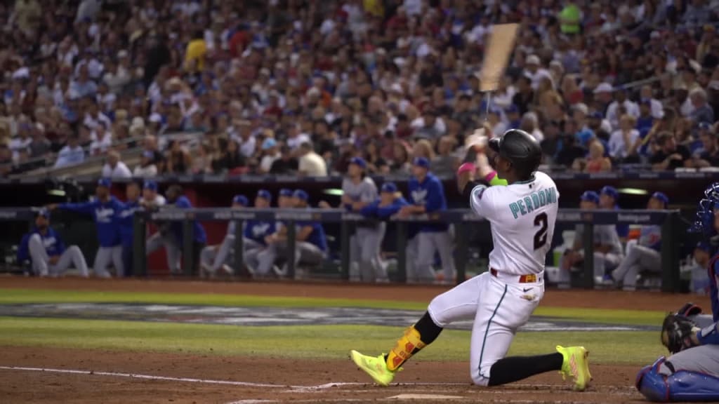 Field view of Perdomo's homer