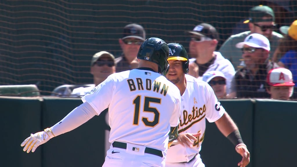 A's rally to complete series sweep with a 10-6 victory over the Angels