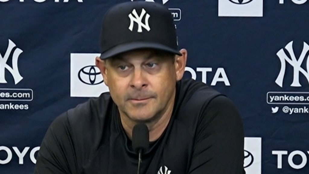 Aaron Boone recaps the Yankees' 9-7 loss to the Mets