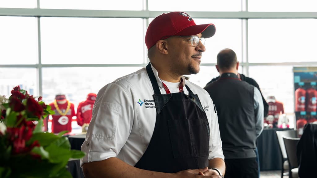 Gary Davis, executive chef of Delaware North's Great American Ball Park operation