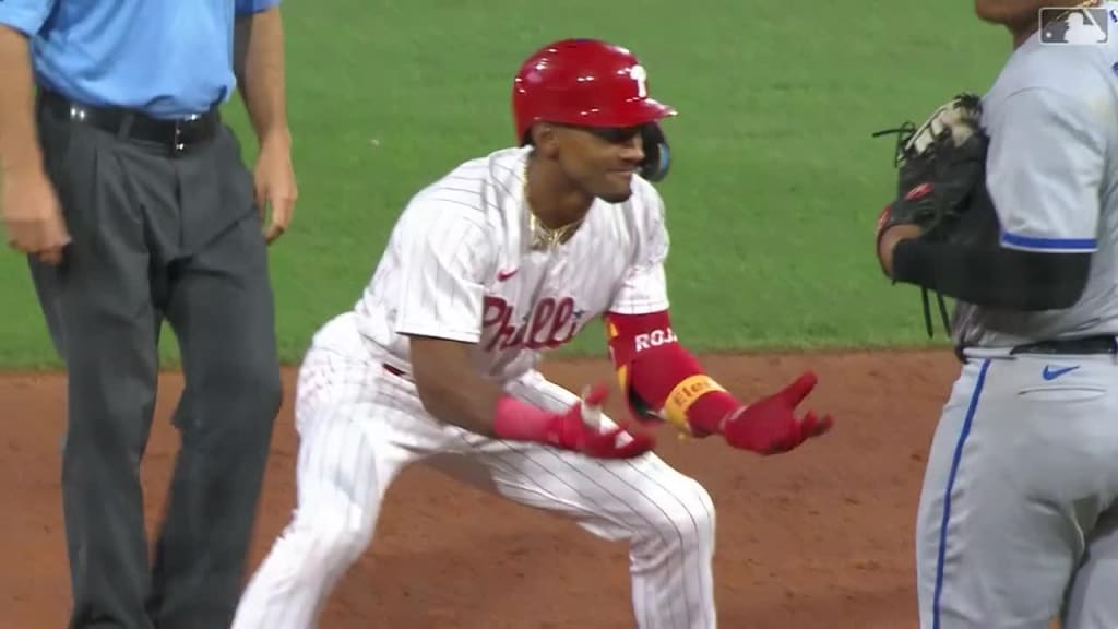 Rojas' two-run double 